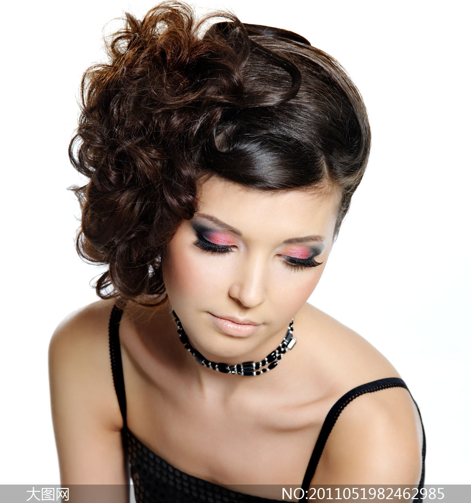 黑亮<em>头发</em>美女高清摄影图片 - 大图网设计素材下