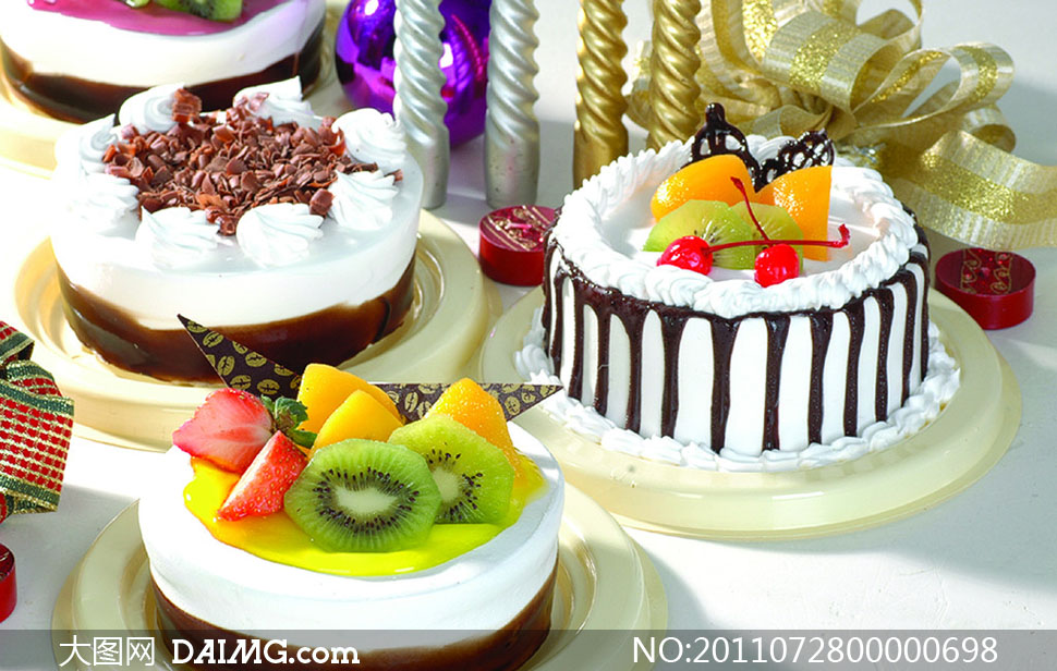 6寸水果蛋糕摄影图片 - 大图网设计素材下载