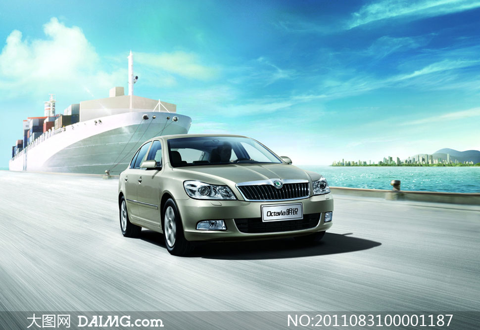 2012款明锐斯柯达汽车摄影图片 - 大图网设计