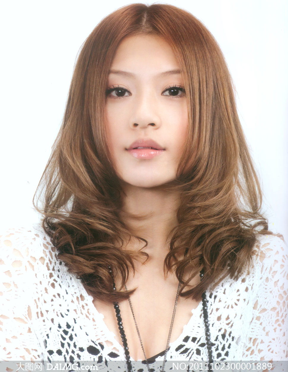 可爱<em>美女</em>S卷发型摄影<em>图片</em> - <em>大图</em>网设计素材下