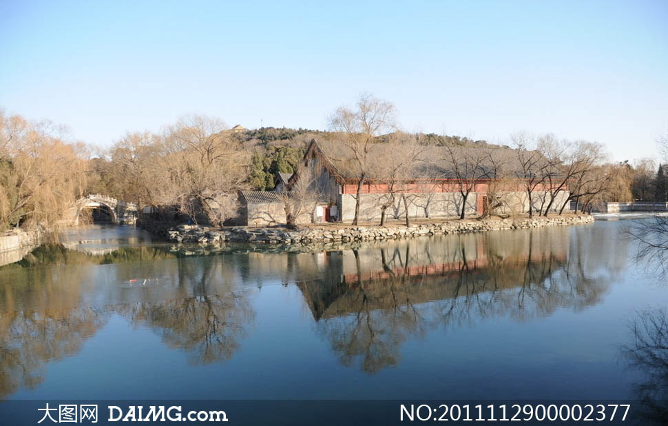 北京老房子和拱桥摄影图片 - 大图网设计素材下