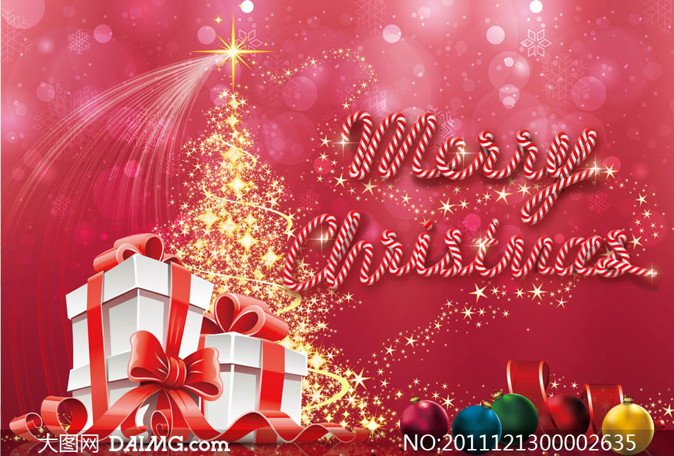 圣诞节海报设计矢量素材 - 大图网设计素材下载