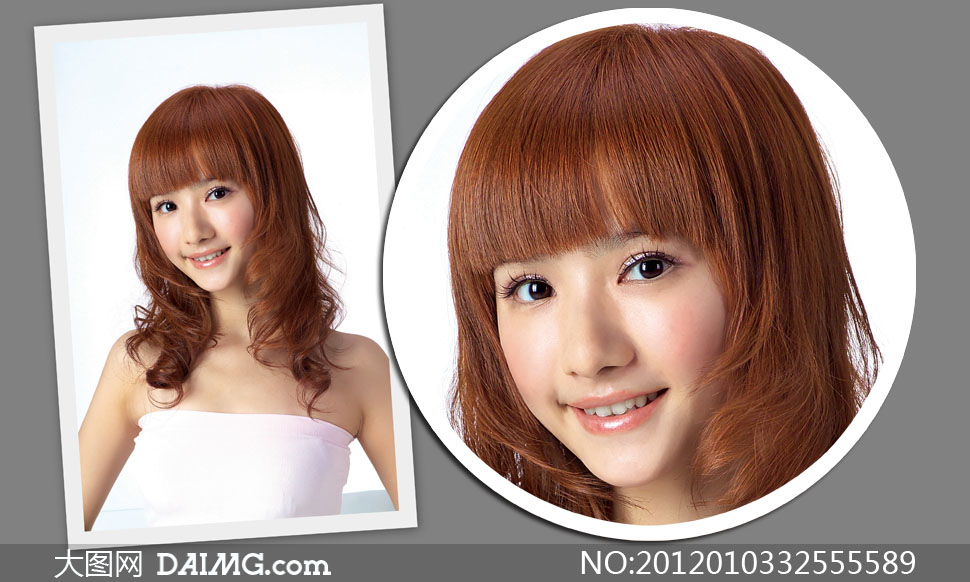 棕黄色<em>头发美女</em>人物高清摄影图片 - 大图网设计