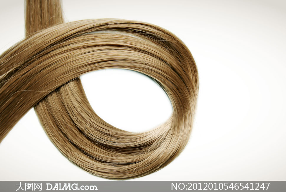 卷起来的头发丝高清摄影图片 - 大图网设计素材