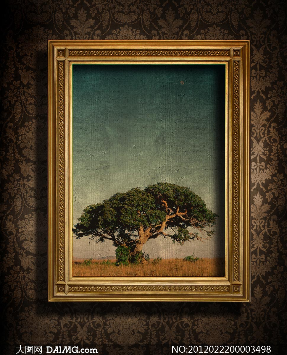 欧式画框油画设计图片素材 - 大图网设计素材下