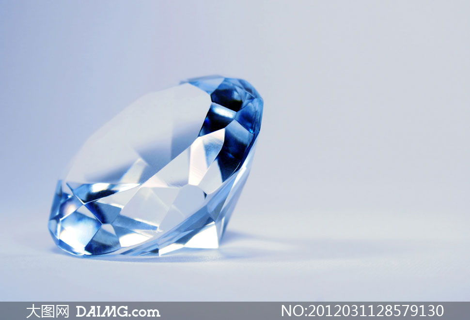 晶莹剔透钻石近景特写摄影高清图片 - 大图网设