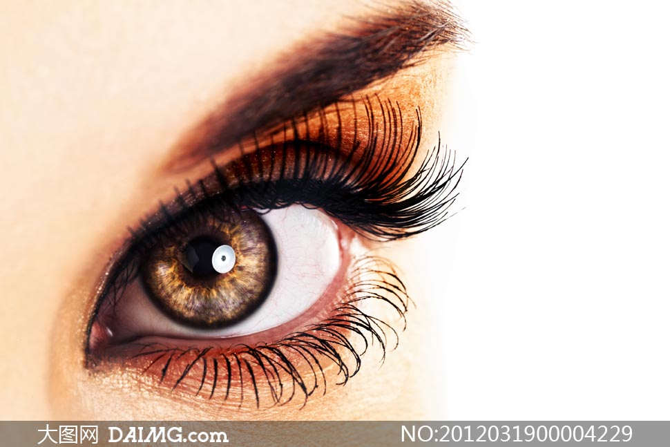 明亮的眼睛特写摄影图片 - 大图网设计素材下载
