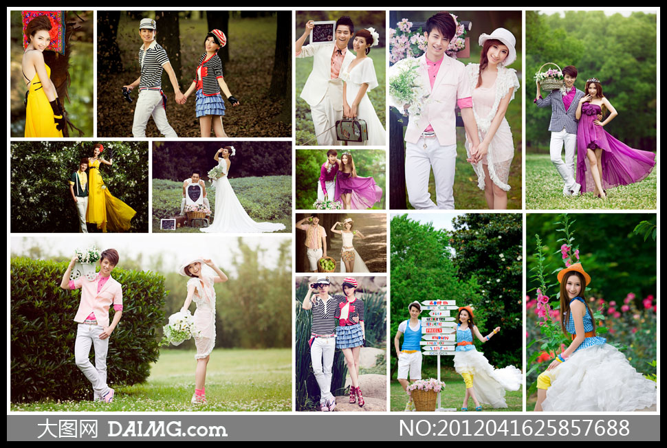 {唯一的爱}婚纱样片 - 大图网设计素材下载