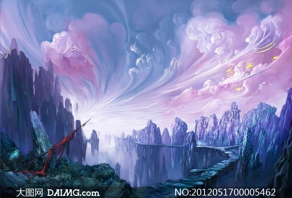 封神榜游戏风景图设计图片素材 - 大图网设计素