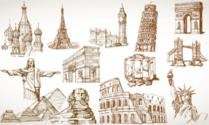 > 英国大笨钟素描图片,更新日期:2011-8-30