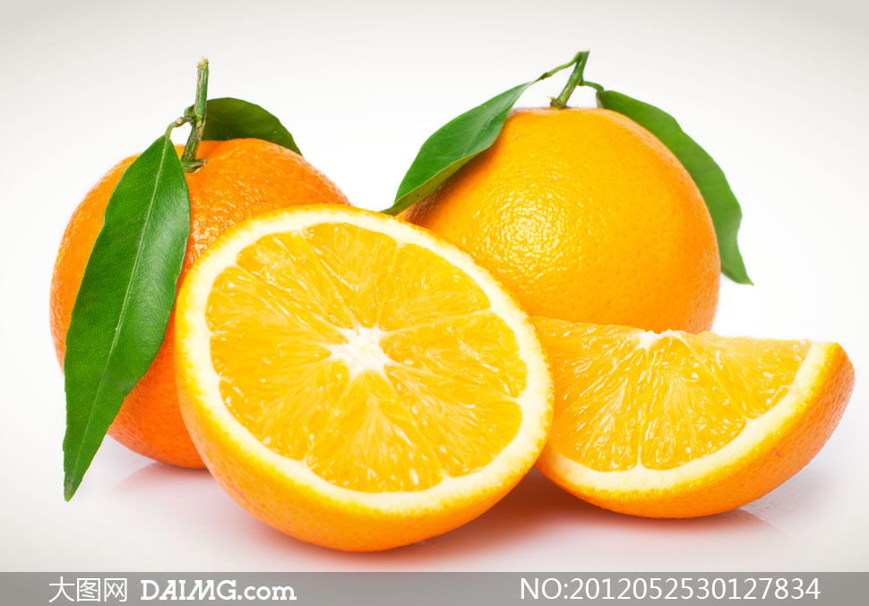 新鲜柠檬与柠檬切块高清摄影图片 - 大图网设计