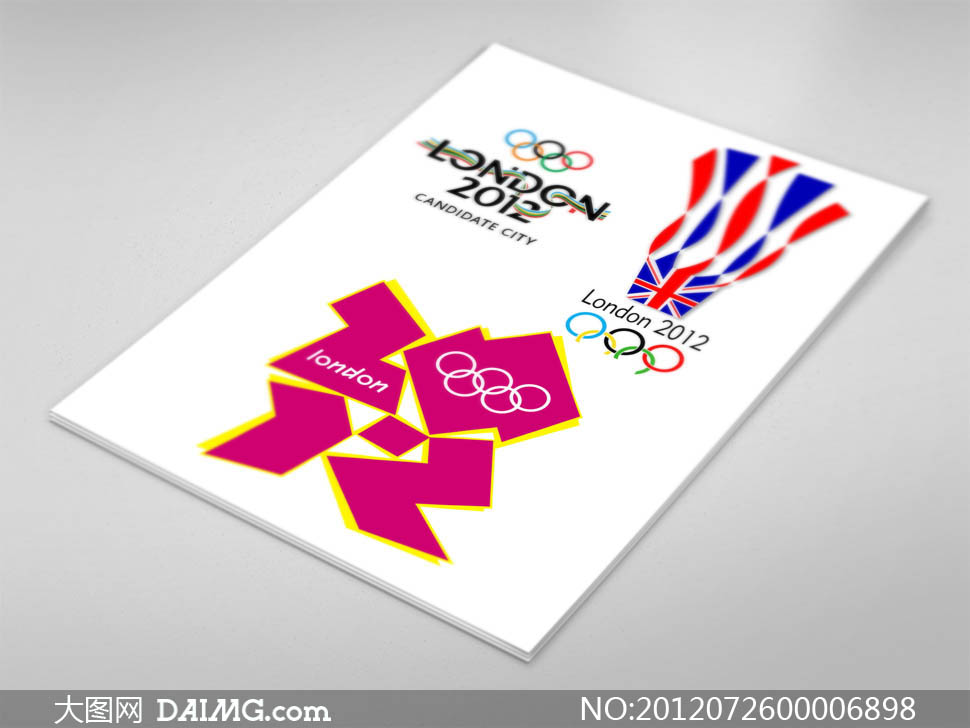 2012伦敦奥运会标志设计PSD分层素材 - 大图