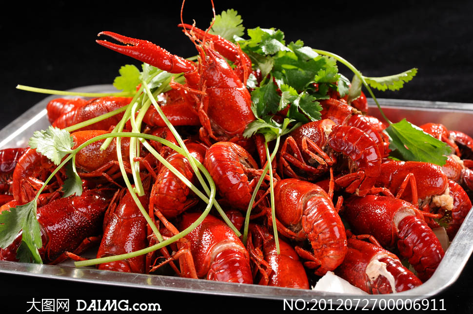 香辣龙虾美食摄影图片 - 大图网设计素材下载