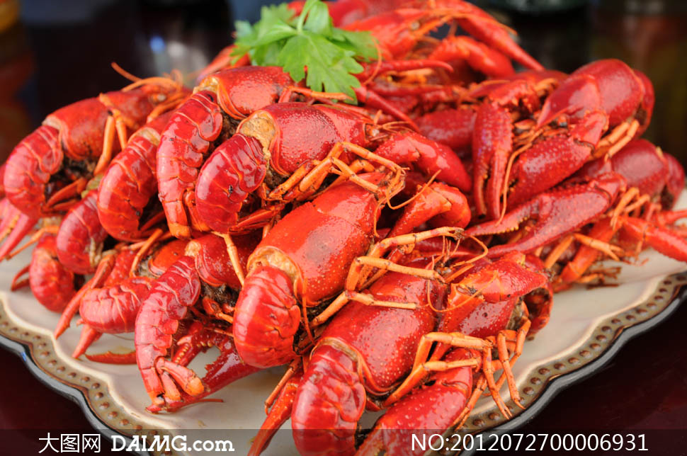 盱眙十三香龙虾美食摄影图片 - 大图网设计素材