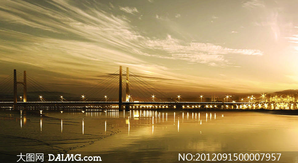 城市高架桥夜景摄影图片 - 大图网设计素材下载