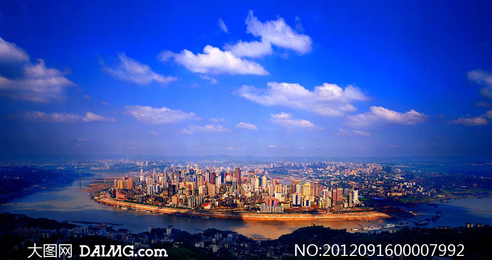 重庆傍晚全景图摄影图片素材 - 大图网设计素材