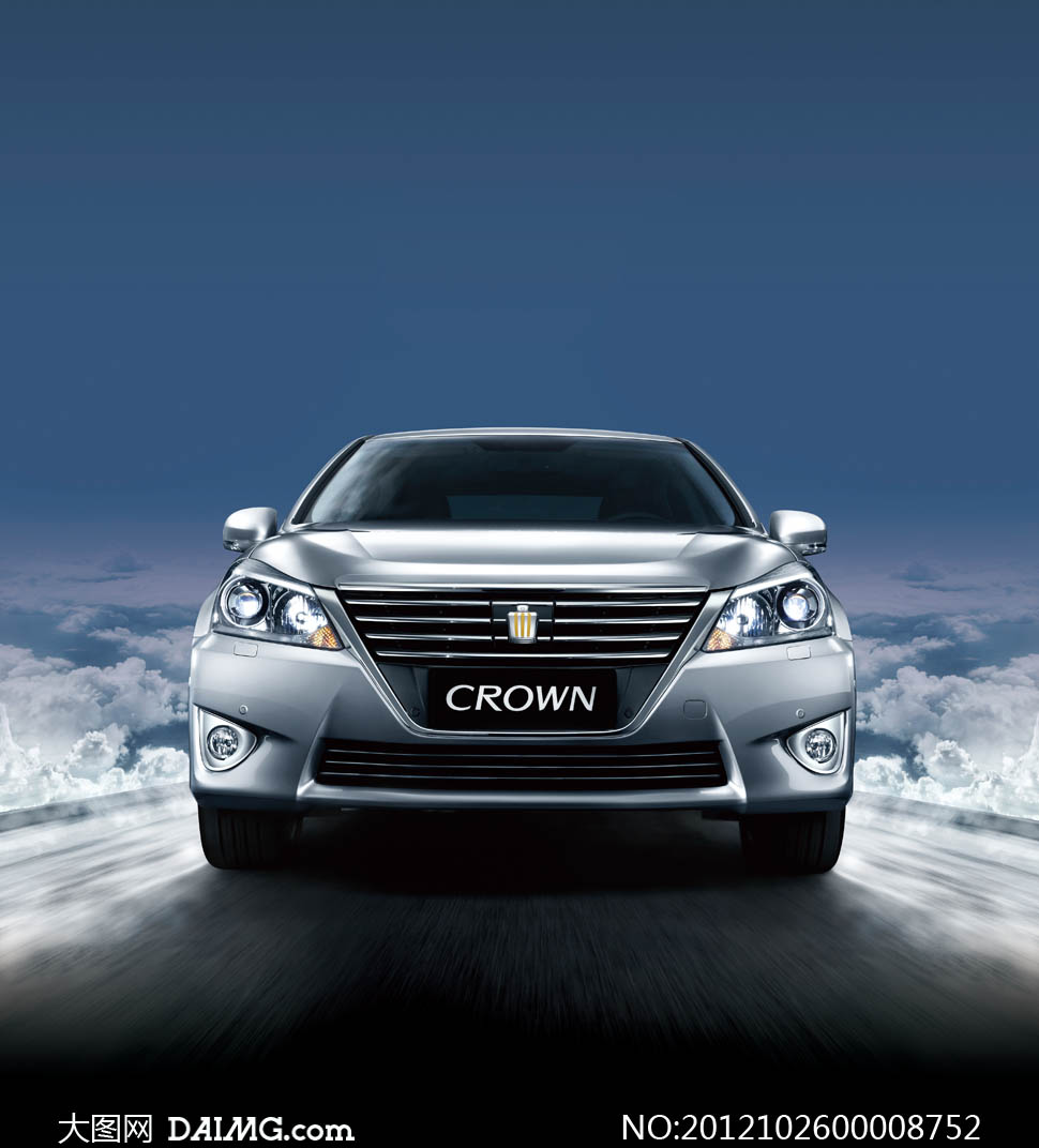 丰田皇冠汽车摄影图片 - 大图网设计素材下载