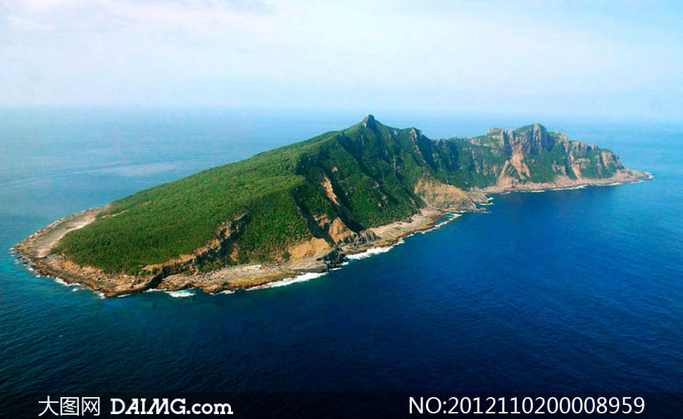 钓鱼岛全景摄影图片素材 - 大图网设计素材下载