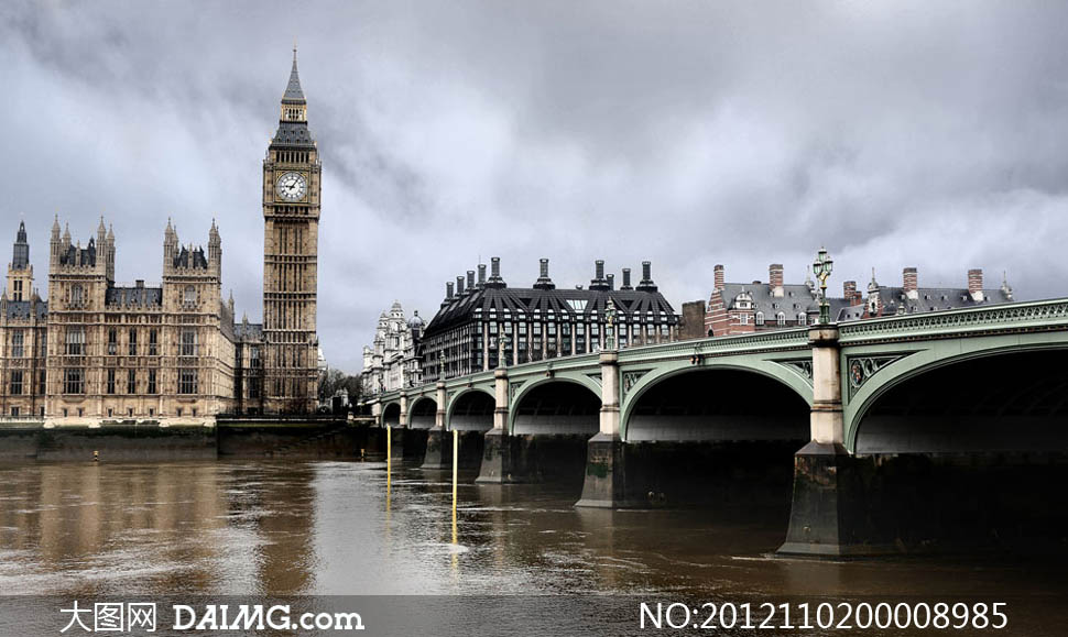 英国伊莉莎白塔摄影图片 - 大图网设计素材下载